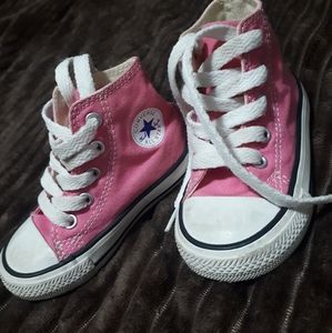 All Star High Top infant converse sneakers size 5